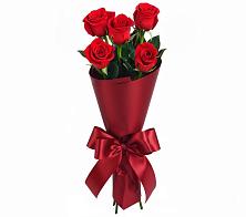 Букет 5 Красных роз Эдлесс Лав в Первоуральске