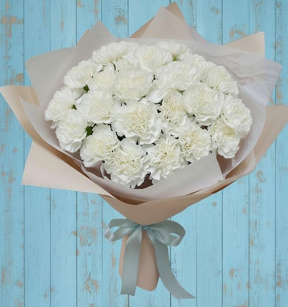 Букет цветов из: Гвоздики в Первоуральске