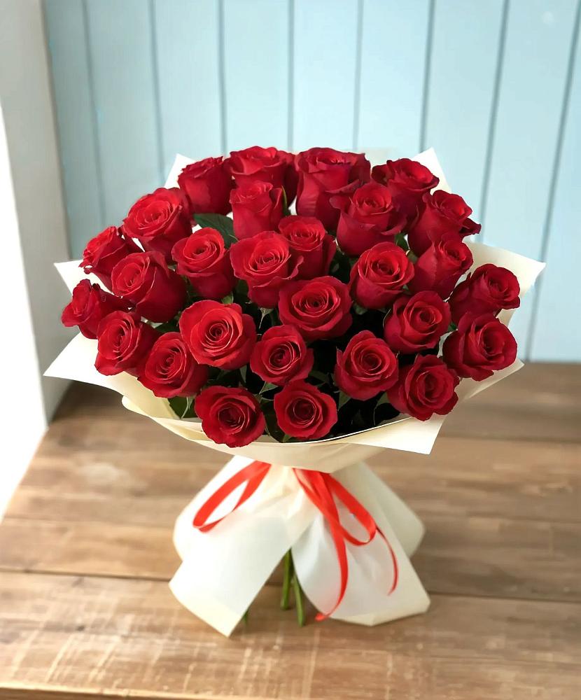 Букет 29 Красных роз в Первоуральске