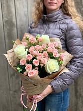 Букет цветов из:  Розы в Первоуральске