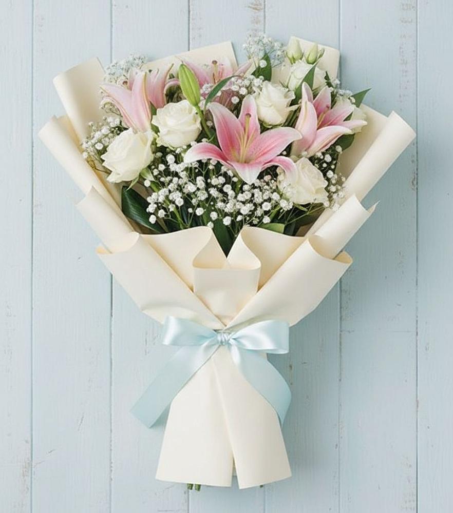 Букет цветов из: Лилии в Первоуральске