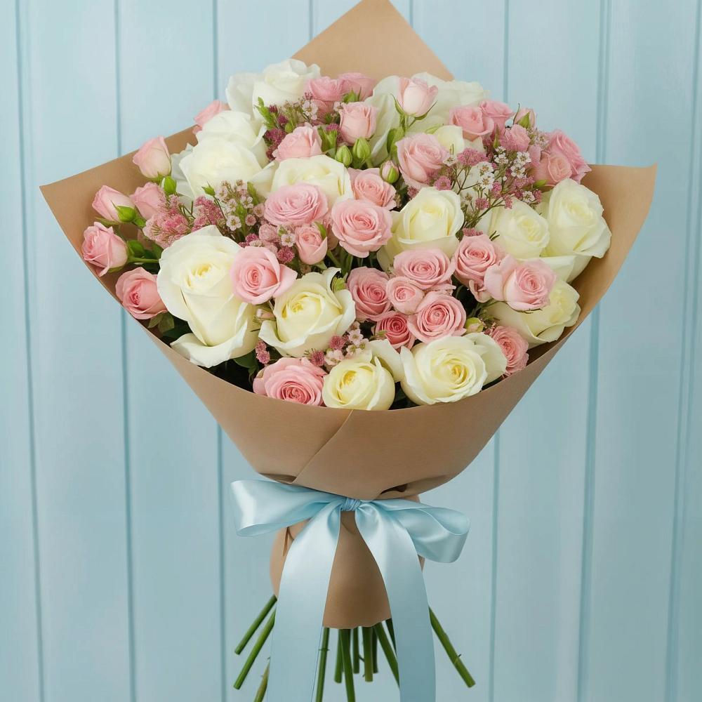 Букет цветов из: Розы в Первоуральске