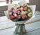 Букет цветов из: Розы, Лизиантусы и Гвоздики в Первоуральске
