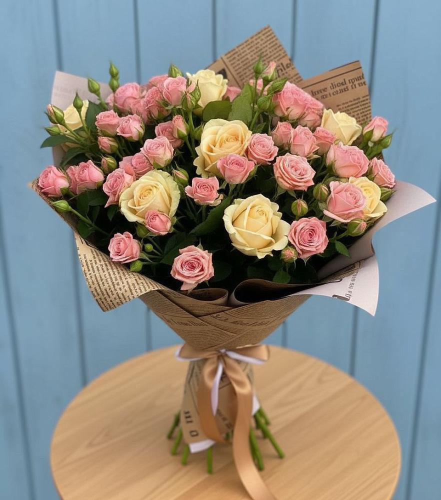 Букет цветов из: Розы в Первоуральске