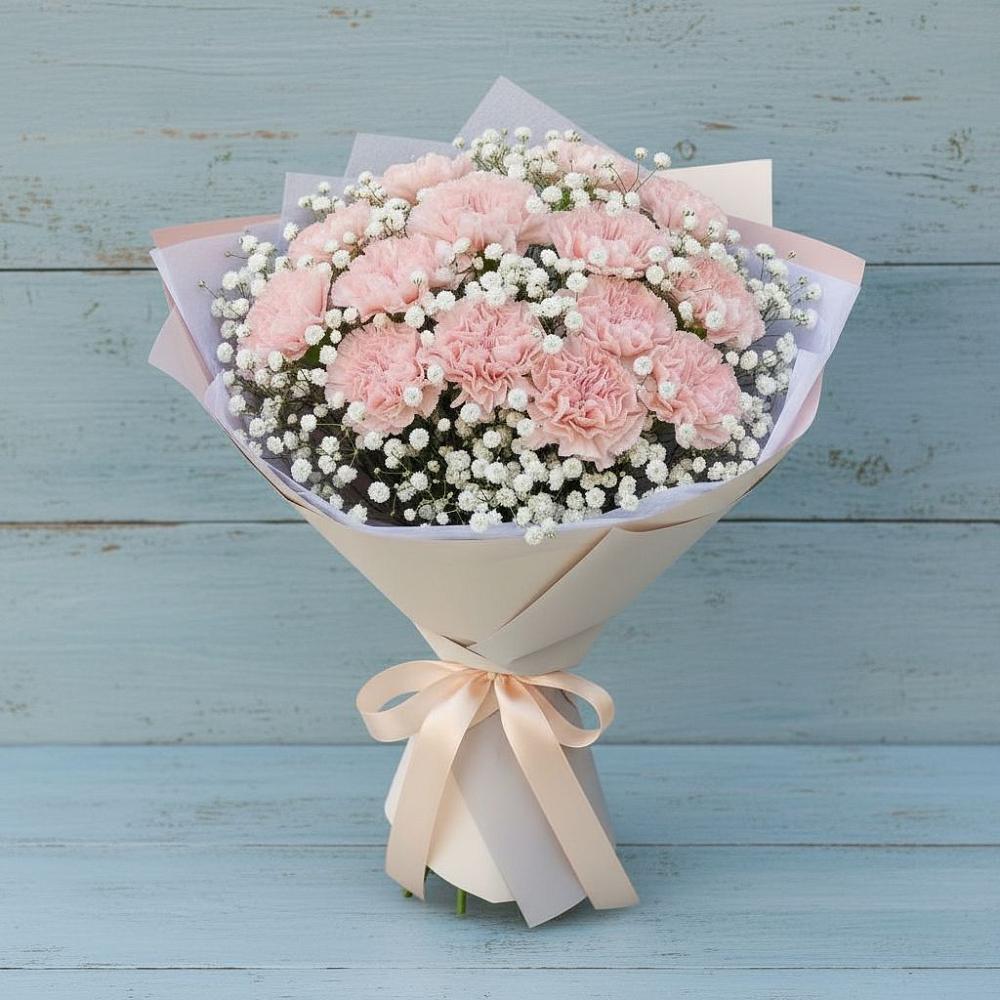 Букет цветов из: Гвоздики в Первоуральске