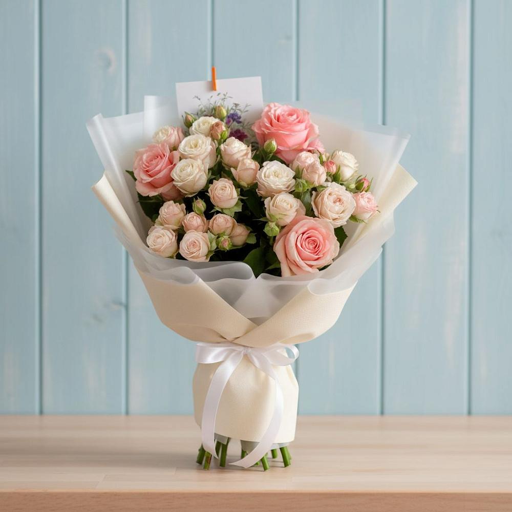 Букет цветов из: Розы в Первоуральске