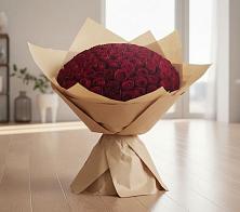 Букет 101 Красная роза в Первоуральске