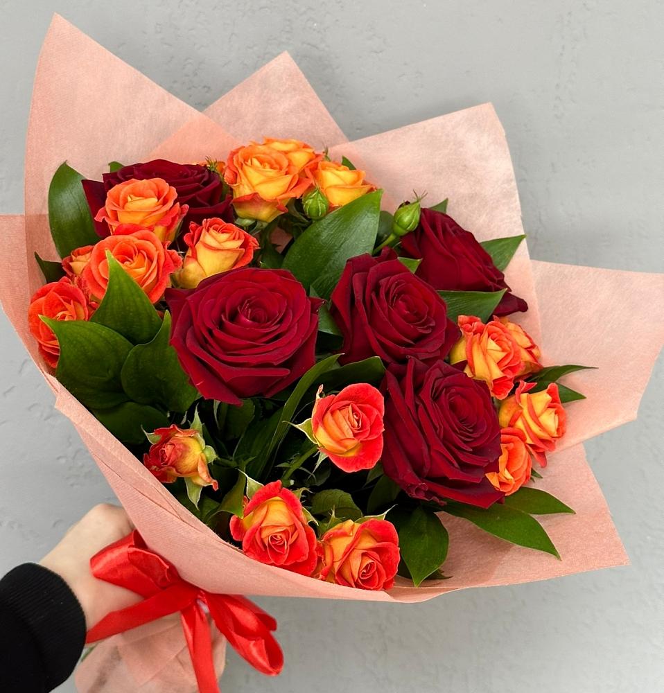 Букет Любовь и восторг в Первоуральске