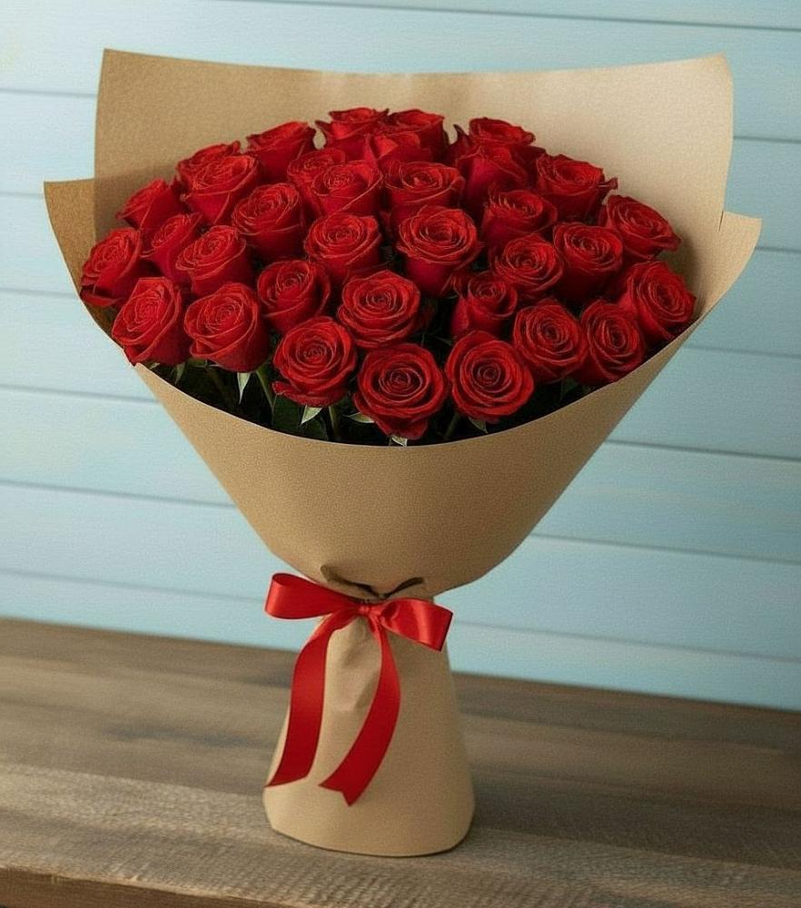 Букет Красные розы Милано в Первоуральске
