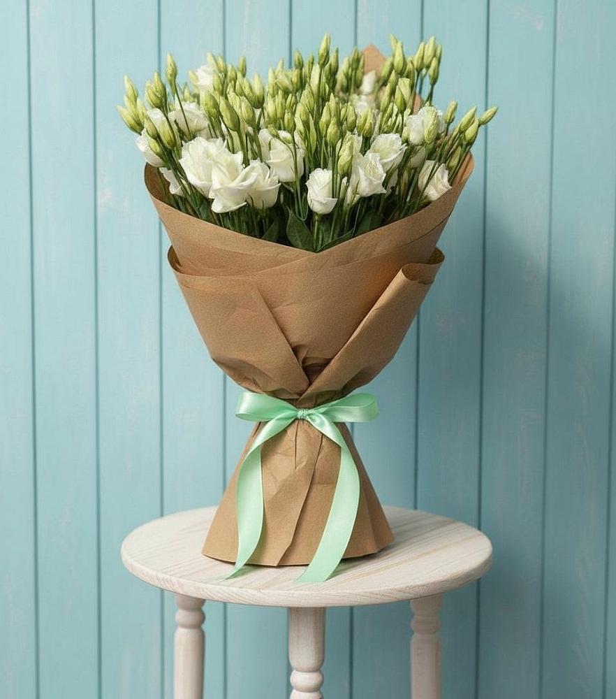 Букет цветов из: Лизиантусы в Первоуральске