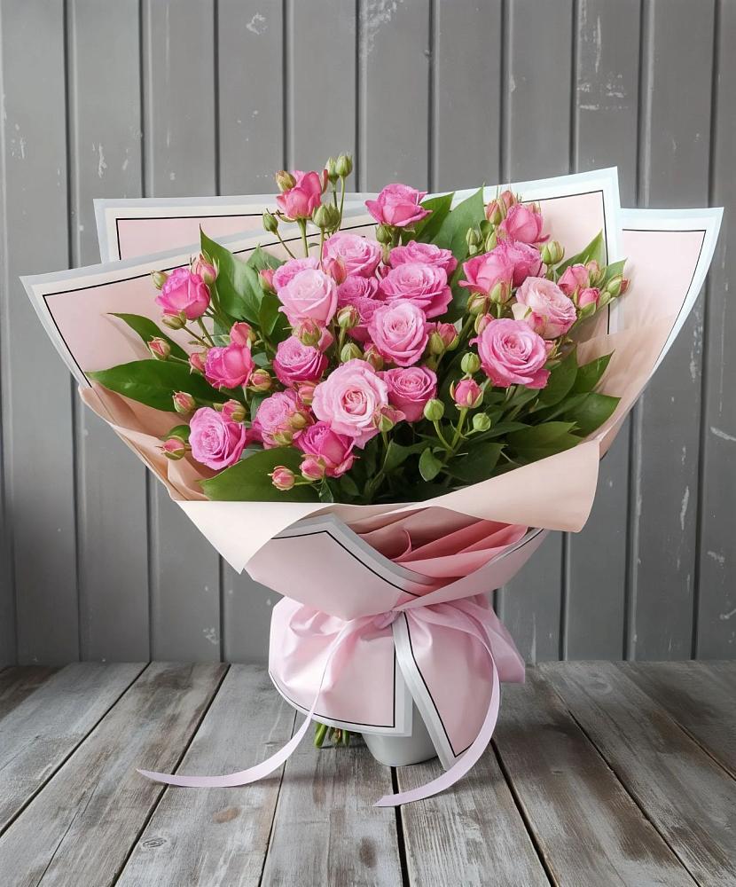Букет Розовый кустик в Первоуральске
