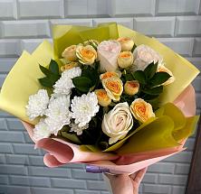 Букет цветов из:  Розы и Хризантемы #REPLACE_PRED# Первоуральске