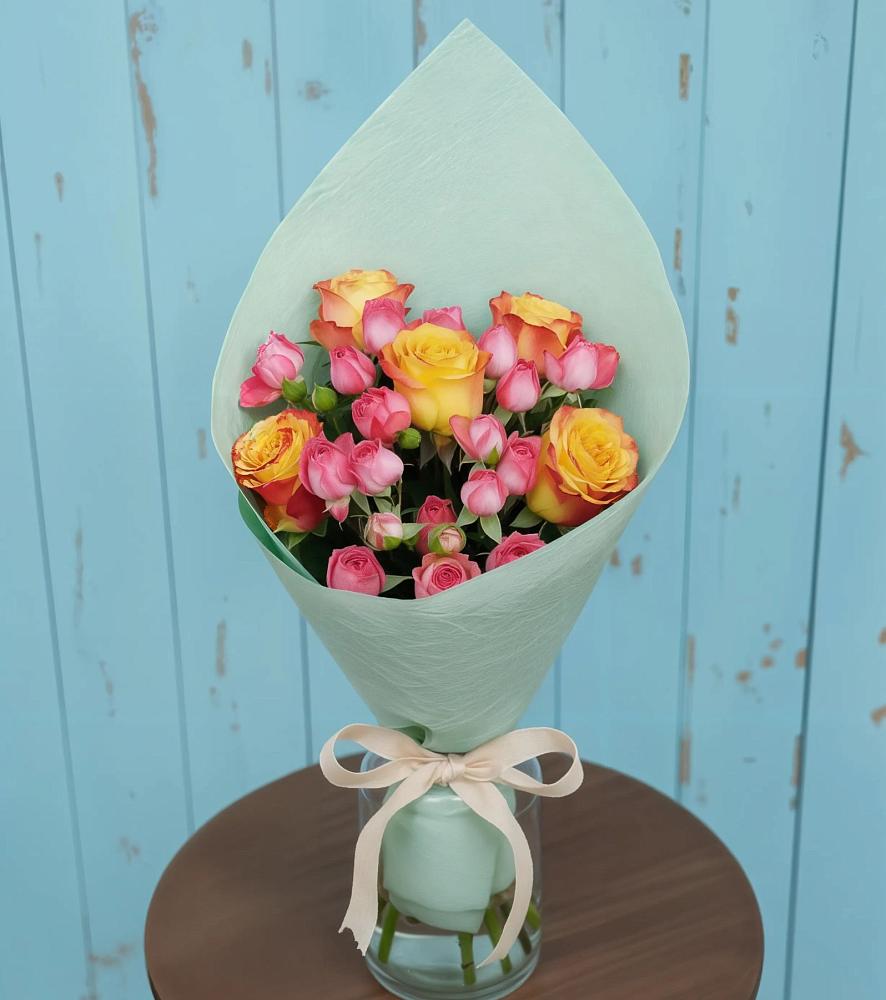 Букет цветов из: Розы в Первоуральске