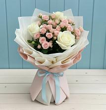 Букет цветов из:  Розы в Первоуральске