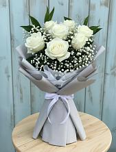 Букет цветов из:  Розы в Первоуральске