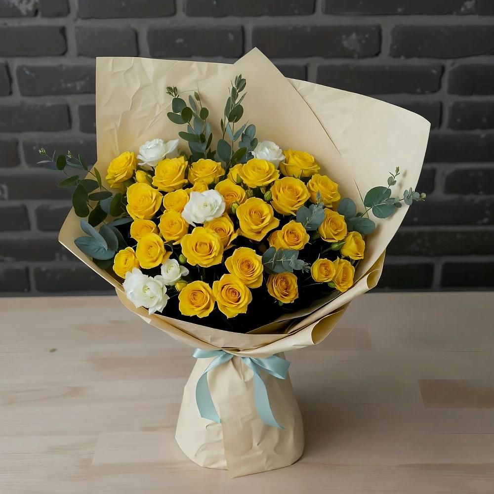 Букет цветов из: Розы в Первоуральске