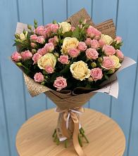 Букет цветов из:  Розы в Первоуральске
