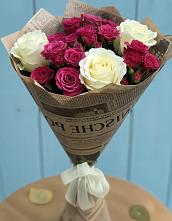 Букет цветов из:  Розы в Первоуральске