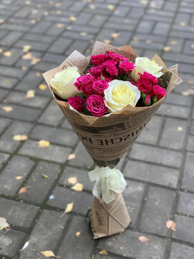 Букет цветов из: Розы в Первоуральске