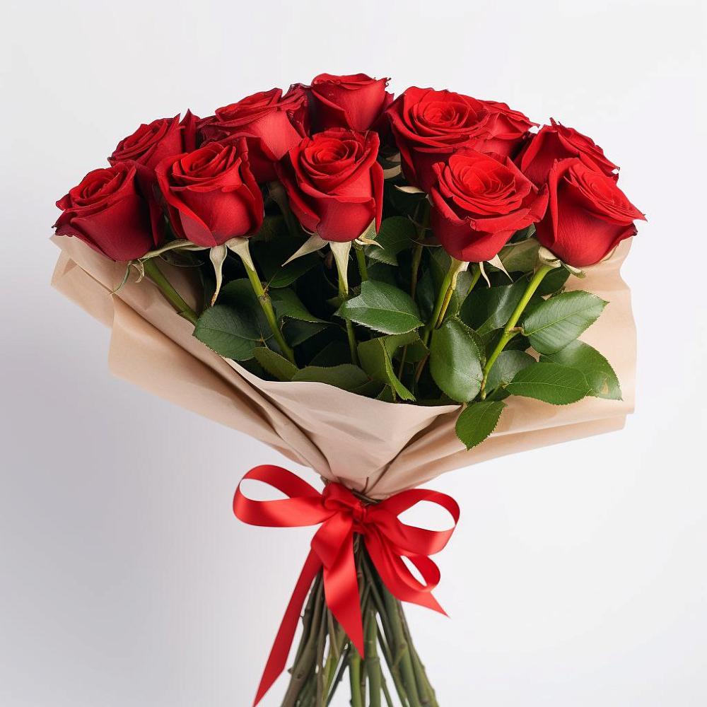 Букет 11 Красных роз Эдлесс Лав в Первоуральске