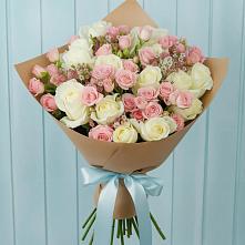 Букет цветов из:  Розы в Первоуральске