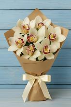 Букет цветов из:  Орхидеи и Розы в Первоуральске